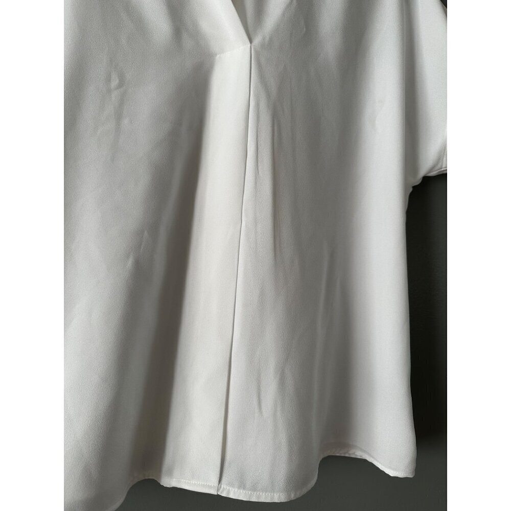Worthington Women's Short Sleeve Flowy Top Fairycore Summer Top lightweight Y2K - Picture 3 of 9